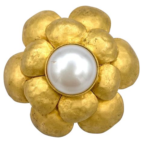 buy chanel camellia brooch|chanel vintage brooch.